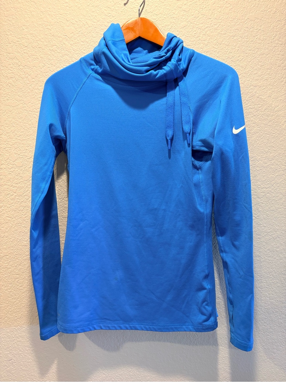 Nike Women’s Bright Blue Turtleneck Pullover